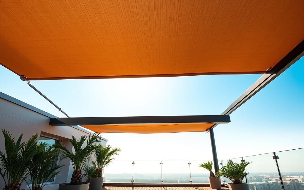 rozsuwany dach na taras