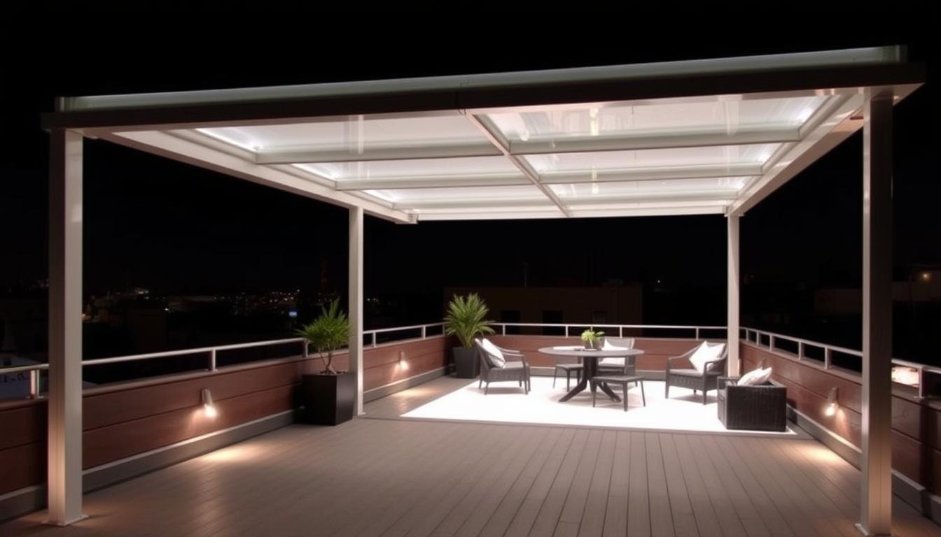 Dachy tarasowe z poliwęglanu cena